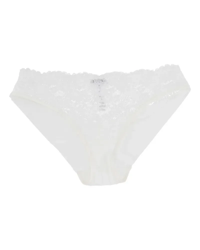 La Perla lace briefs - Weiß Weiß