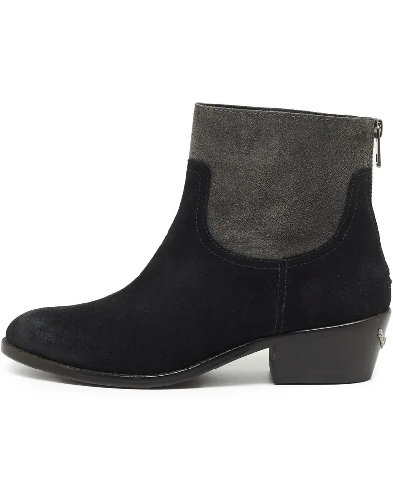Zadig & Voltaire Pre-owned Stiefel mit Einsätzen 45mm - Schwarz Schwarz
