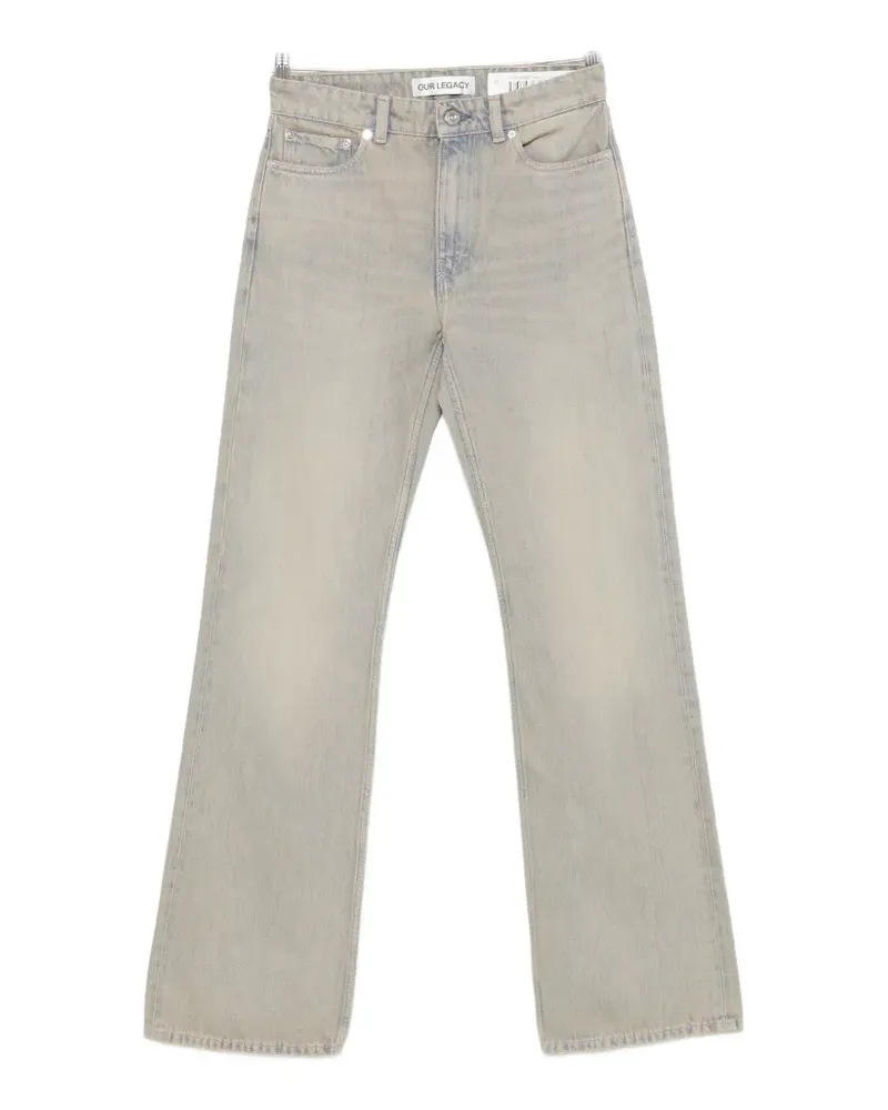 Our Legacy belt-loops jeans - Grau Grau
