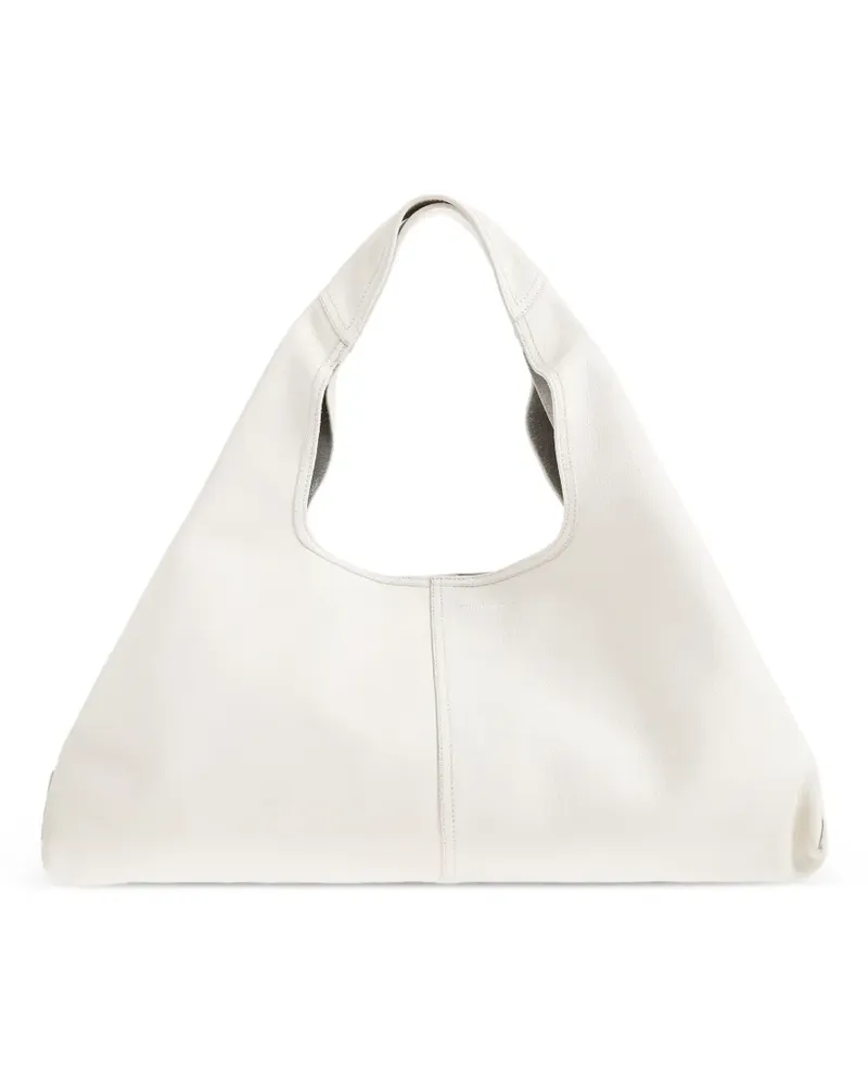 AMI Paris Etienne leather shoulder bag - Nude Nude