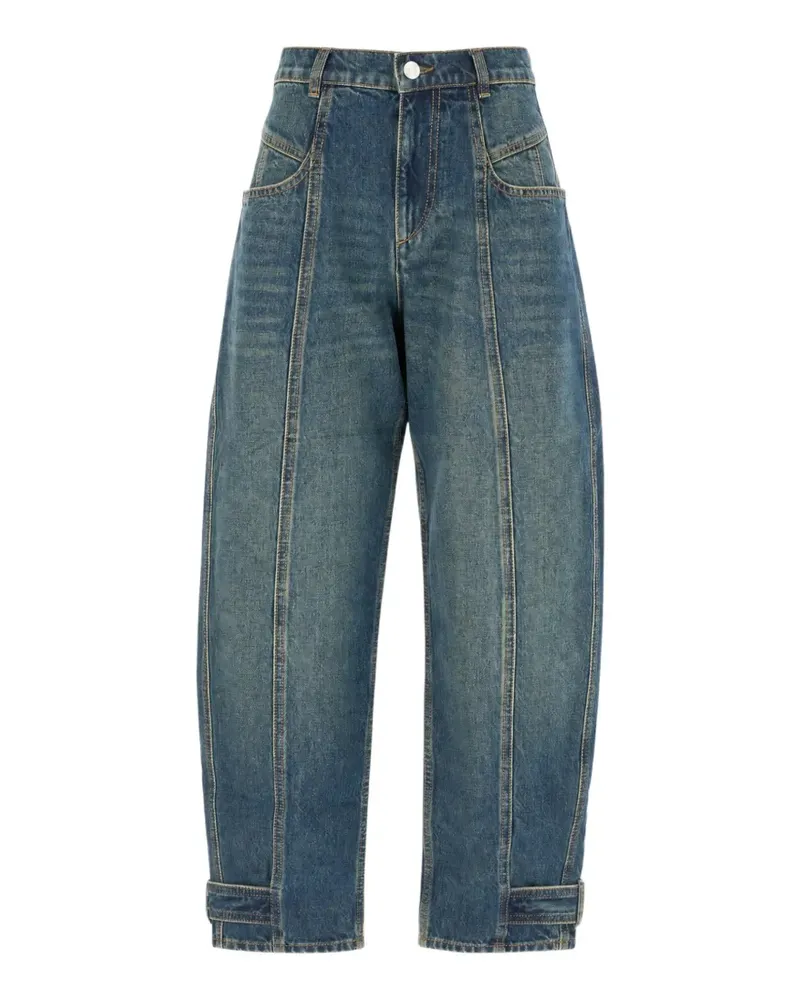 Isabel Marant Jeans mit Knopfmanschetten - Blau Blau