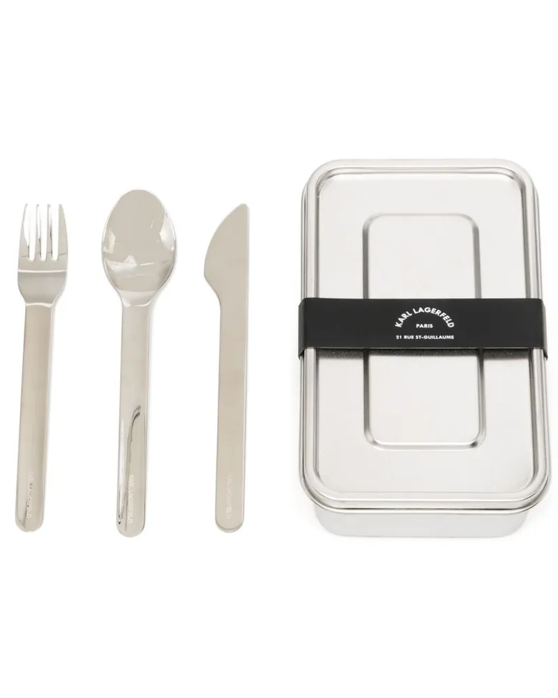 Karl Lagerfeld Kessential Tasche - Silber Silber