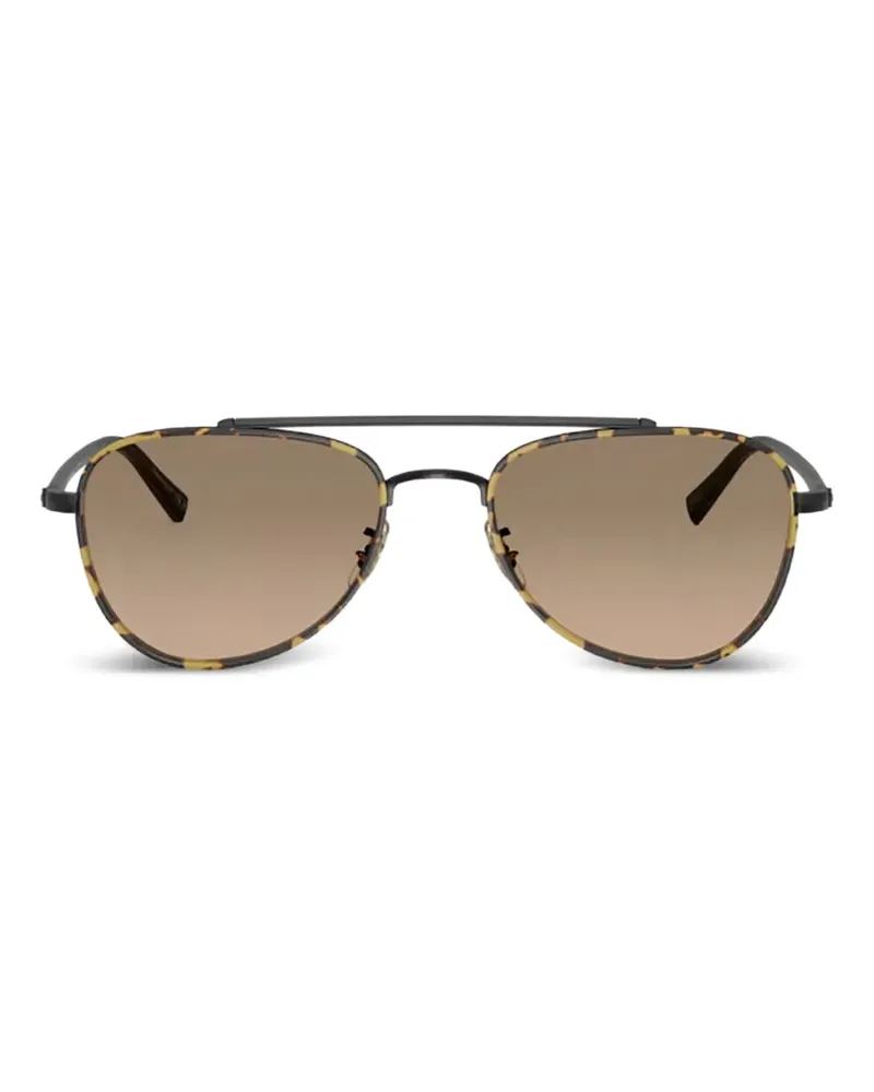 Oliver Peoples Sacoye Pilotenbrille - Schwarz Schwarz