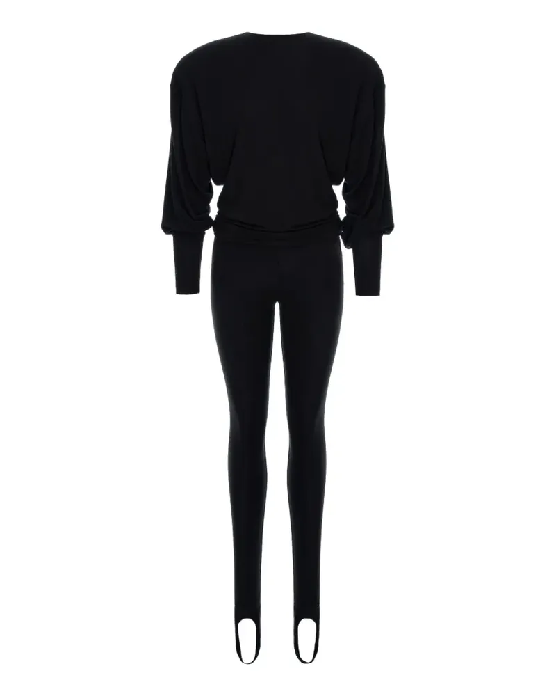 MANURÍ Romy jumpsuit - Schwarz Schwarz