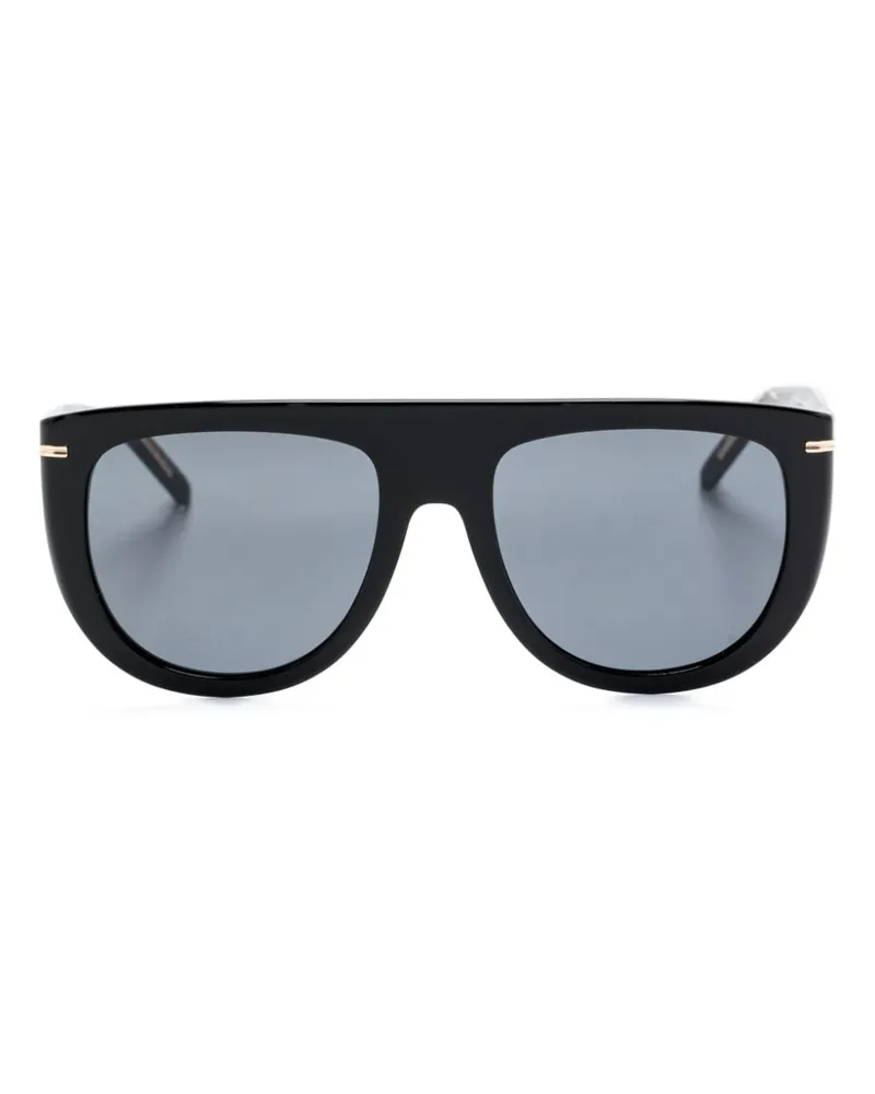 HUGO BOSS Sonnenbrille mit D-Gestell Schwarz