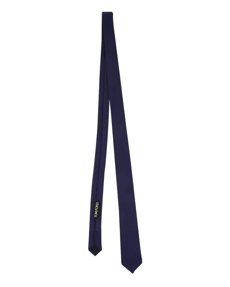 Tom Ford Krawatte aus Seide - Blau Blau
