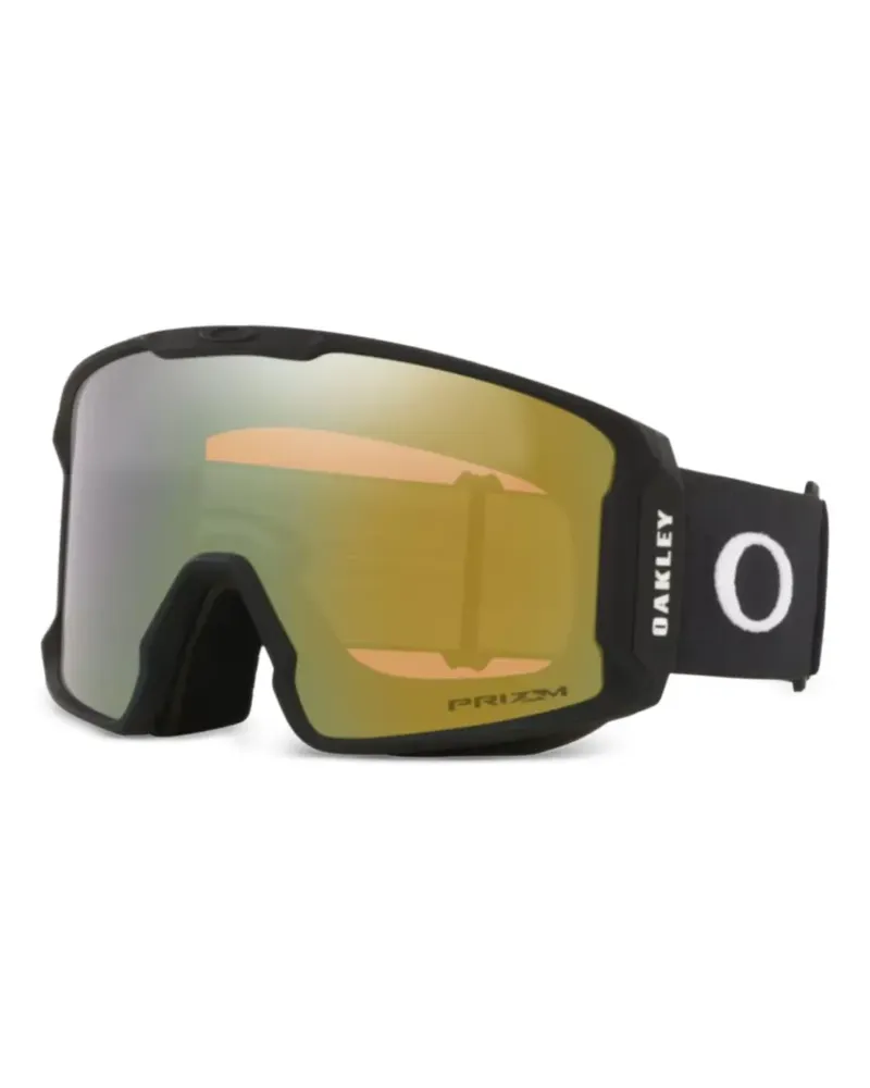 Oakley Line Miner™ Sonnenbrille mit eckigem Gestell - Schwarz Schwarz