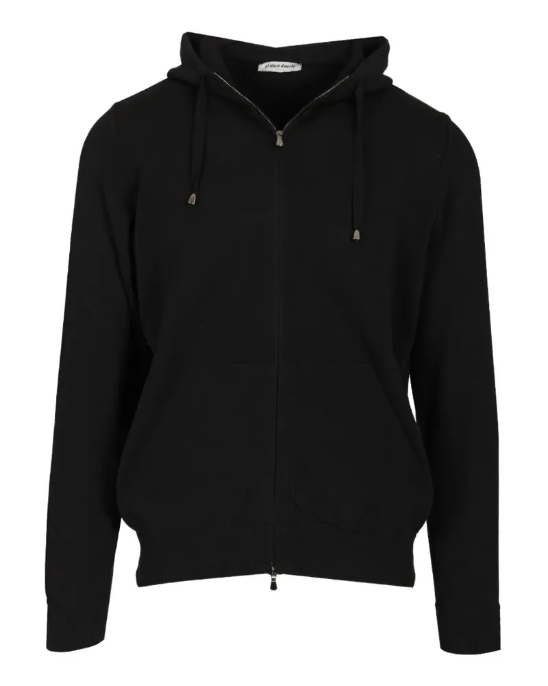 Al Duca D’Aosta 1902 Kapuzenjacke mit Kordelzug - Schwarz Schwarz