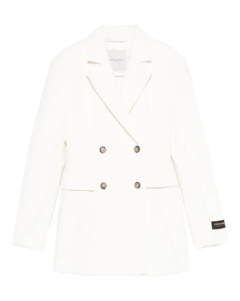 Ermanno Scervino double-breasted blazer - Weiß Weiß