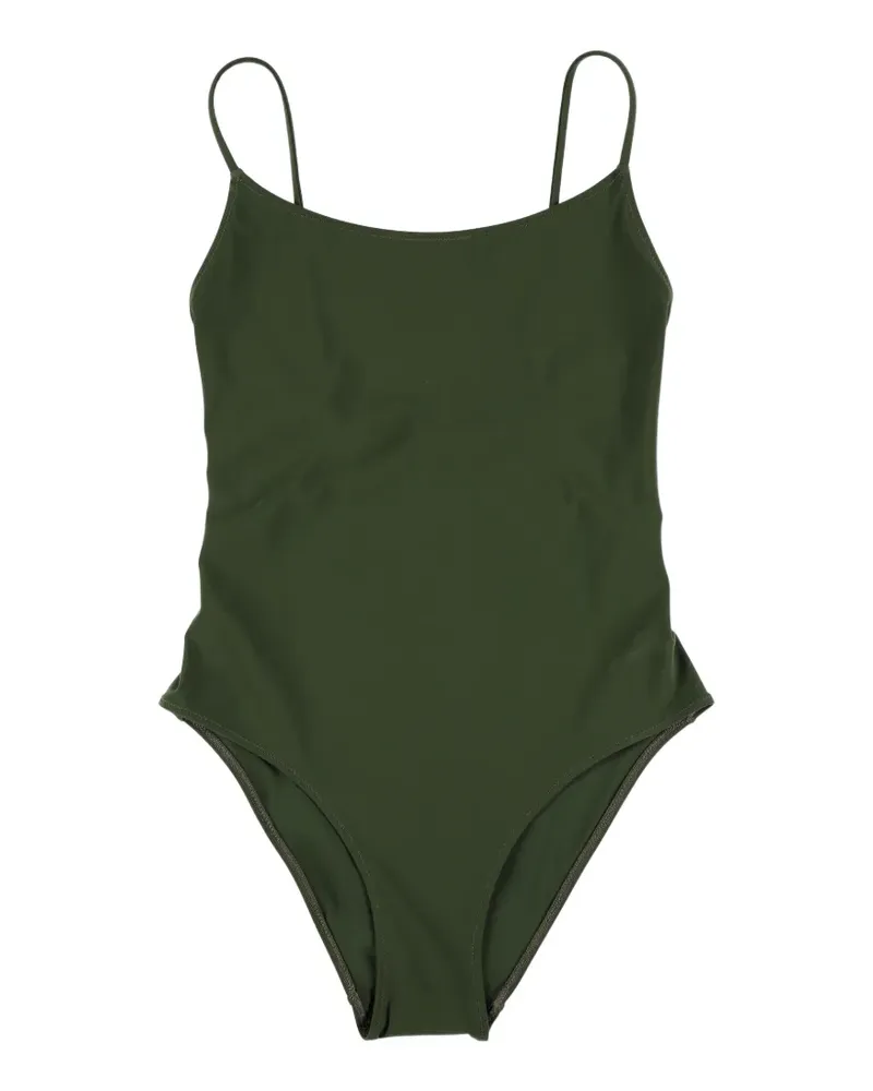 LIDO Trentasei spaghetti-strap swimsuit - Grün Grün