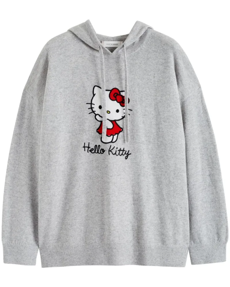 Chinti & Parker x Hello Kitty Hoodie - Grau Grau