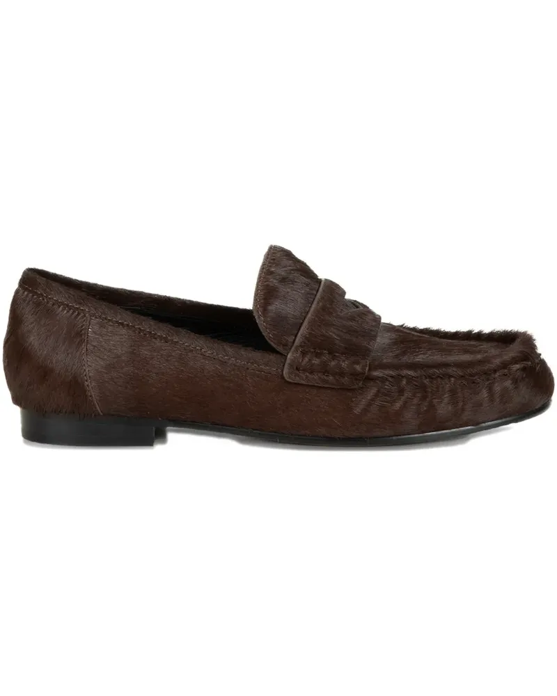 Bibi Lou Lyra lace-up loafers - Braun Braun