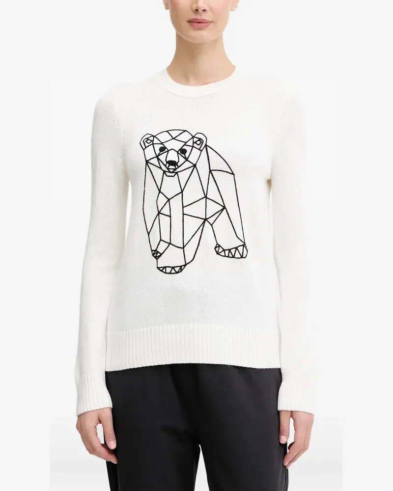 EA7 Pullover aus Wollgemisch - Weiß Weiß