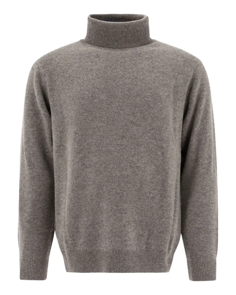 Beams Plus Pullover mit Rollkragen - Grau Grau