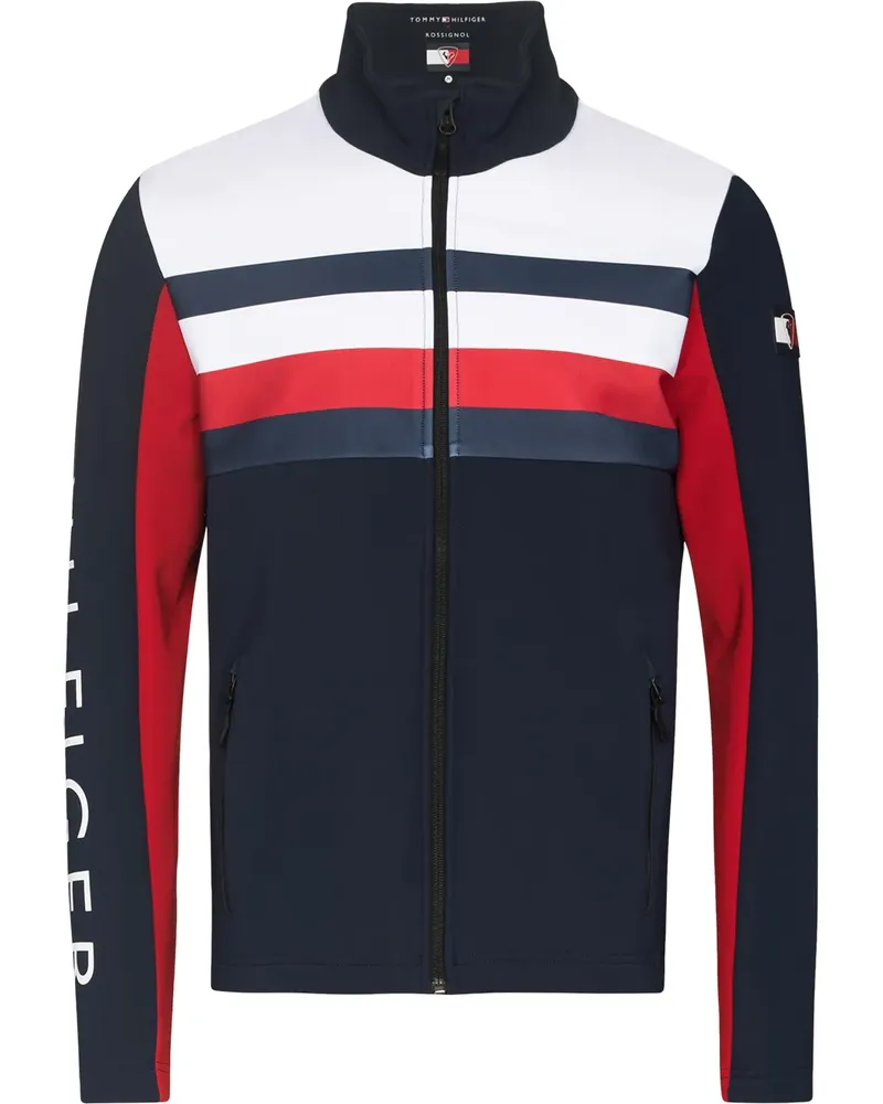 Rossignol x Tommy Hilfiger Global Skijacke mit Streifen - Blau Blau