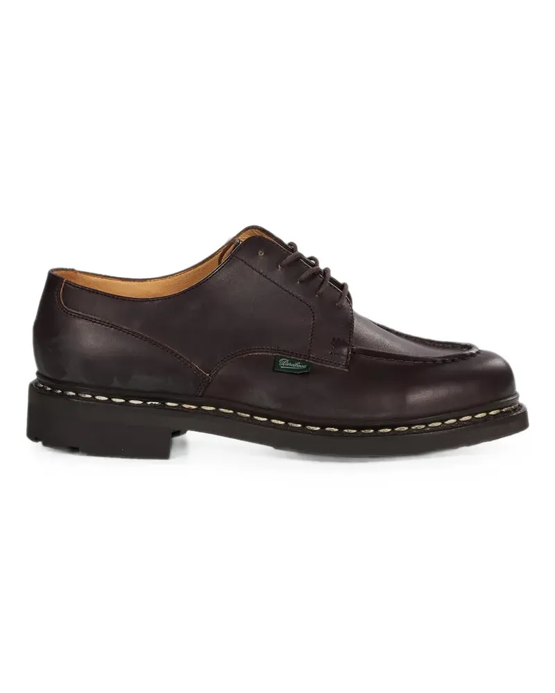 Paraboot Chambord apron-toe calf leather Derby shoes - Braun Braun