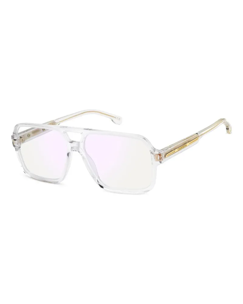 Carrera Victory C 16 Brille mit eckigem Gestell - Weiß Weiß
