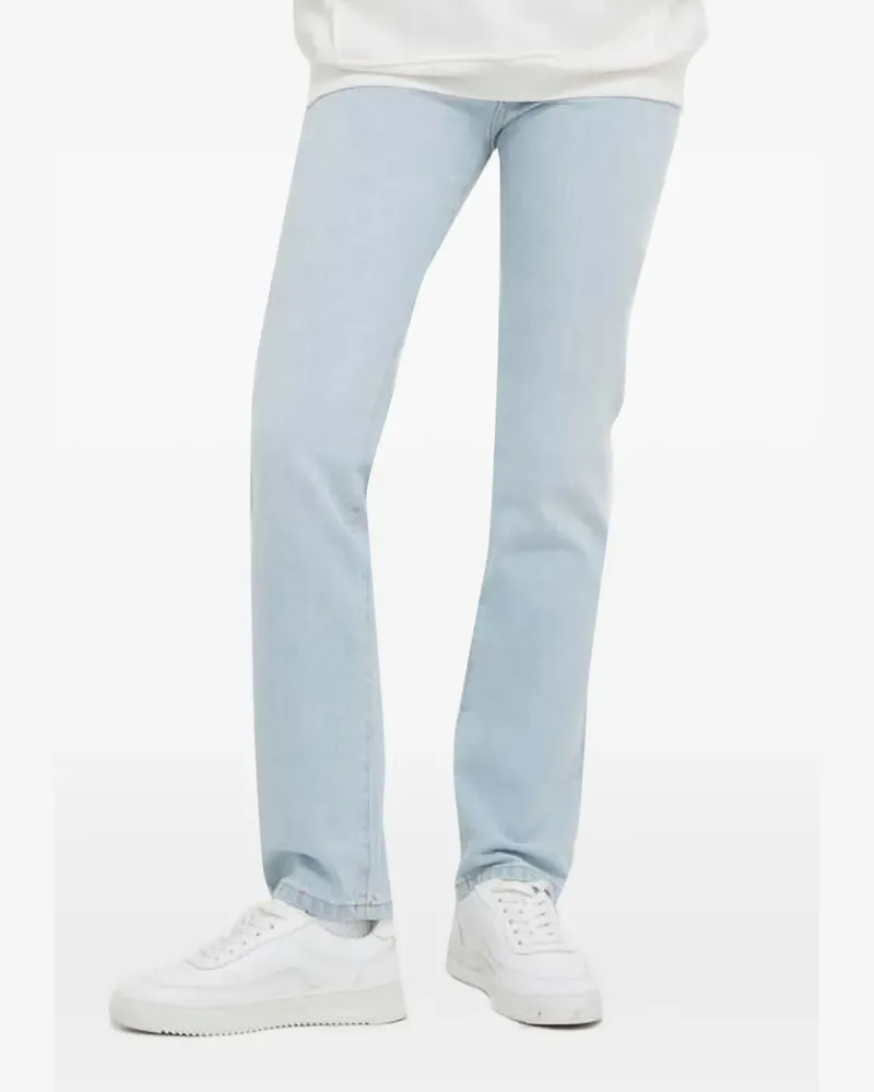 HUGO BOSS Jeans mit Logo-Patch - Blau Blau