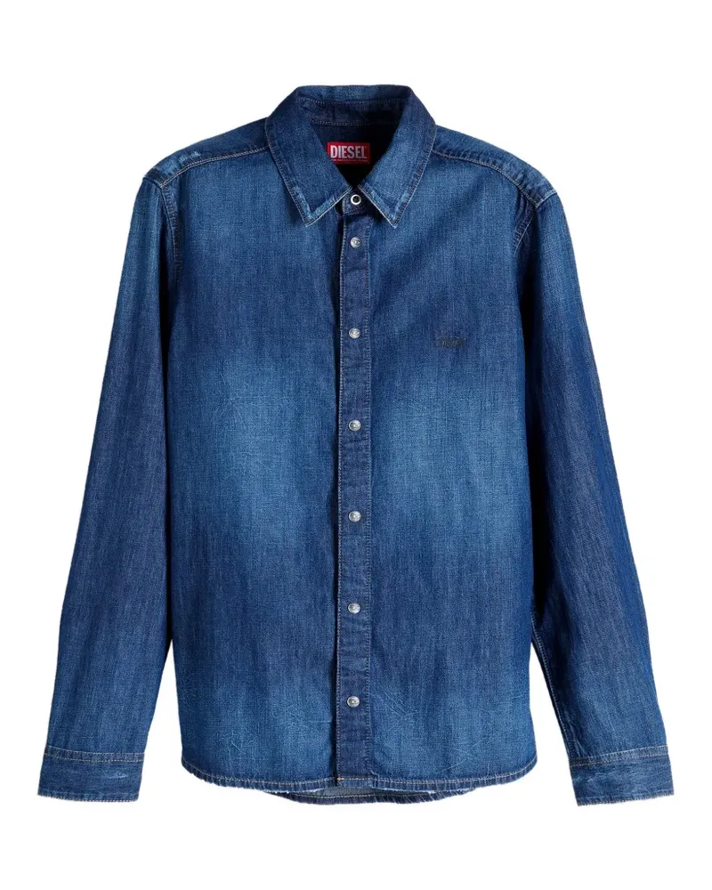Diesel D-Fitty-D Jeanshemd - Blau Blau