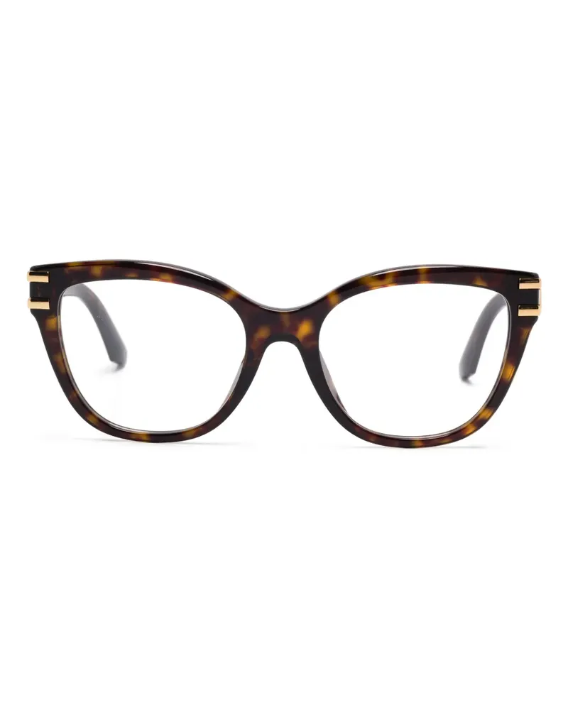 Dolce & Gabbana Brille in Schildpattoptik - Braun Braun