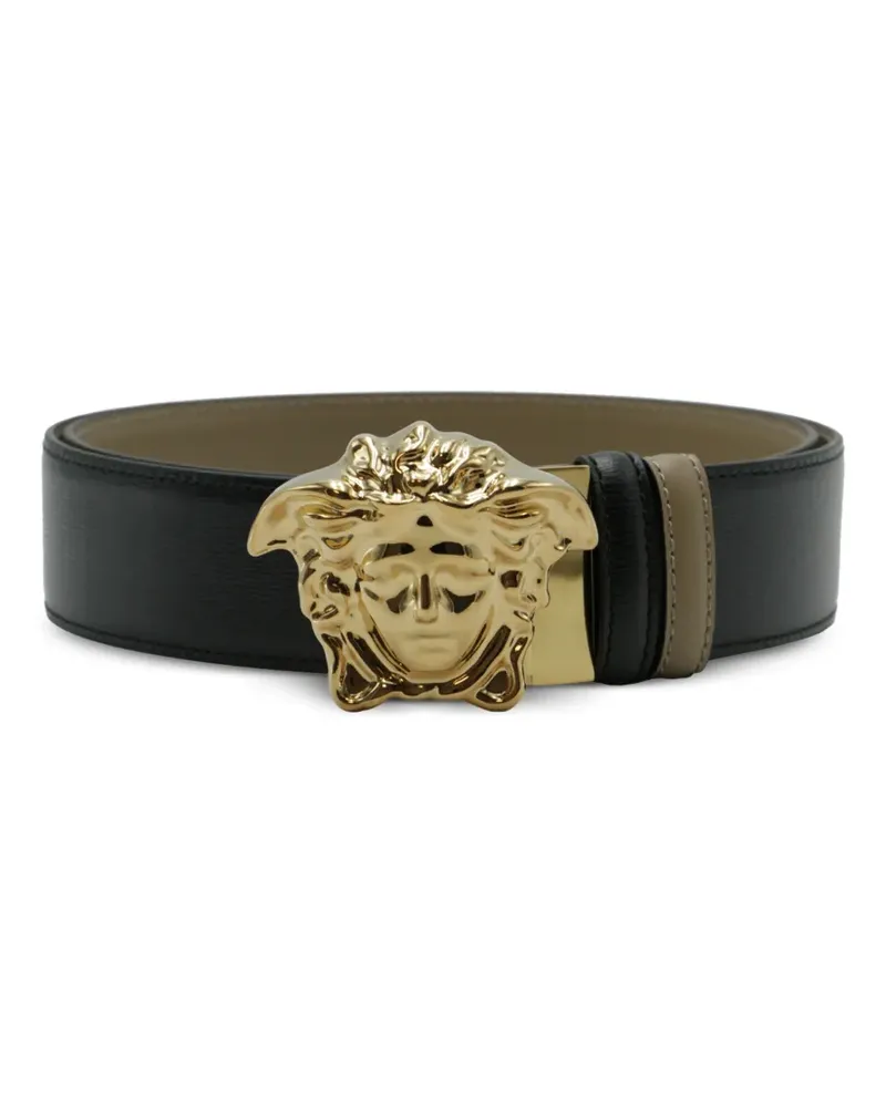 Versace Klassischer Gürtel - Schwarz Schwarz