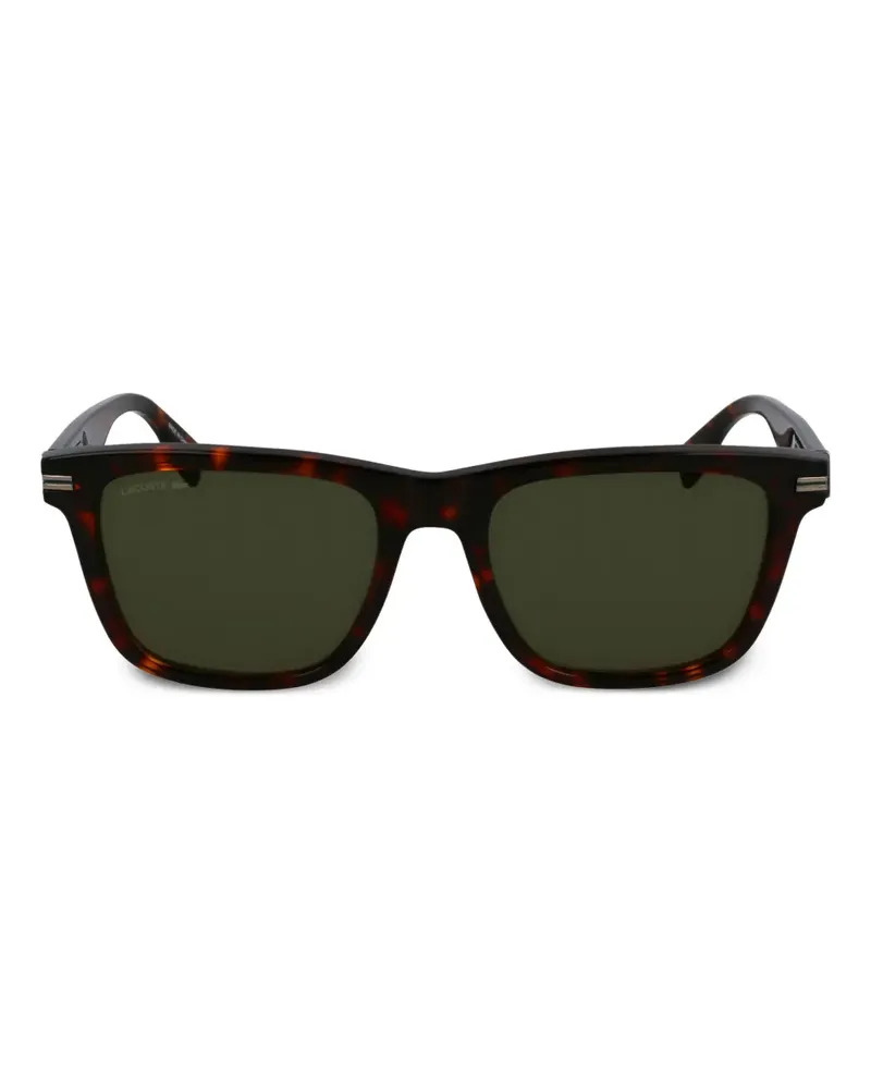 Lacoste Sonnenbrille in Schildpattoptik - Braun Braun