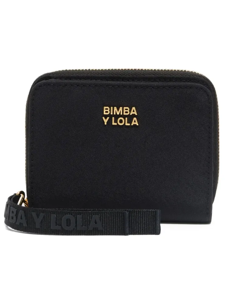 BIMBA Y LOLA Portemonnaie mit Rundumreißverschluss - Schwarz Schwarz