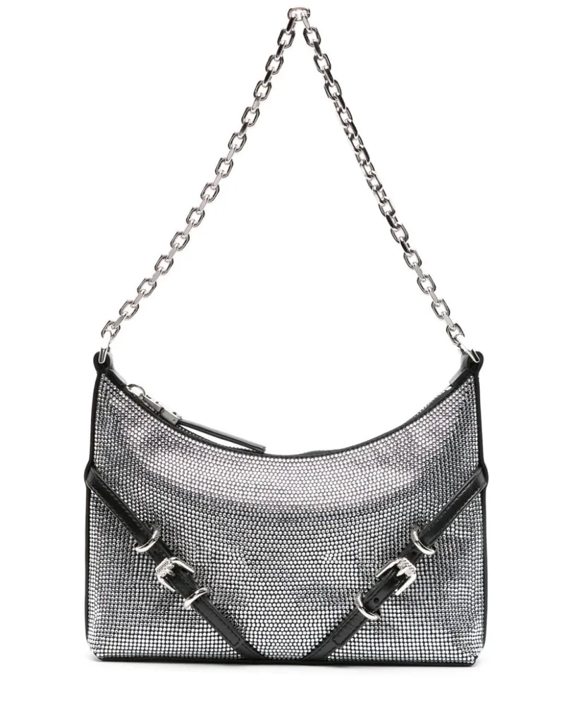 Givenchy Voyou Party Tasche mit Strass - Schwarz Schwarz
