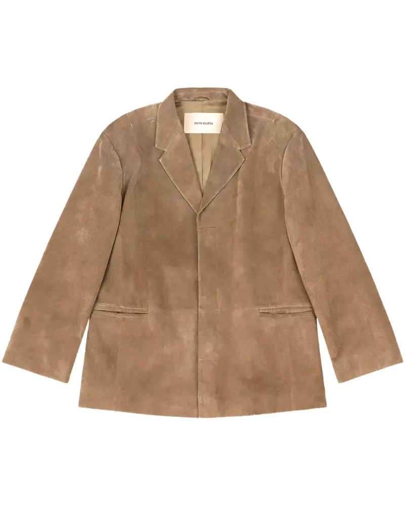 Entire Studios Einreihiger Blazer - Nude Nude