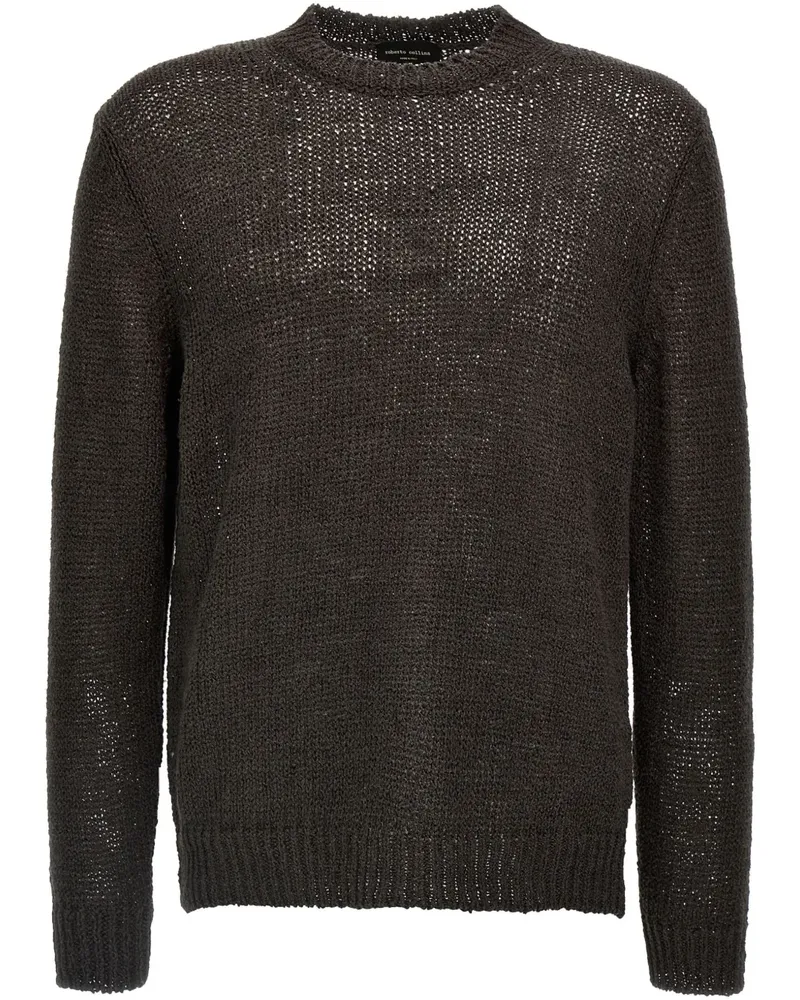 Roberto Collina Gestrickter Pullover - Braun Braun