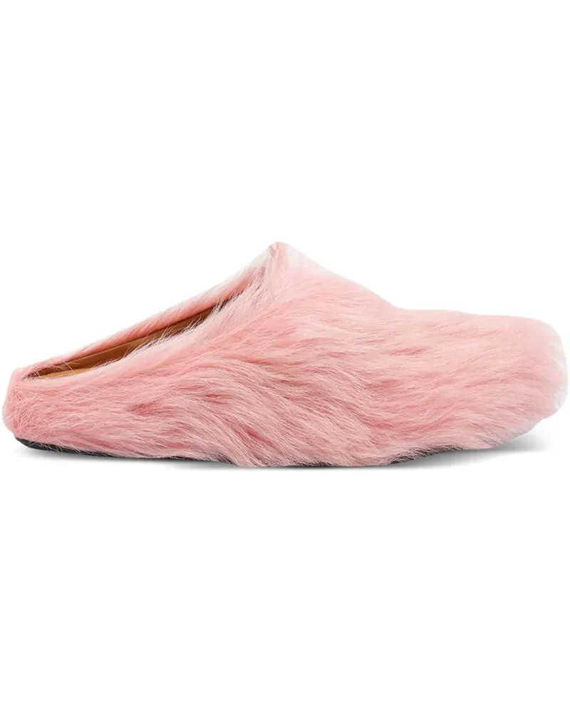 Marni Mules aus Kalbshaar - Rosa Rosa