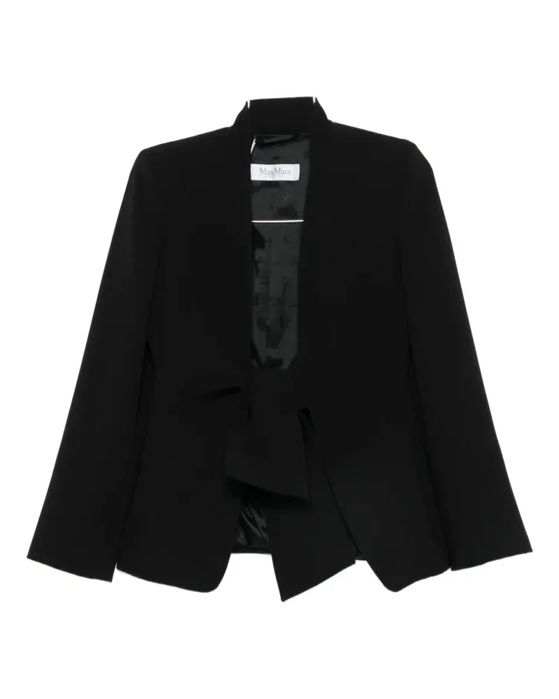 Max Mara long-sleeves jacket - Schwarz Schwarz