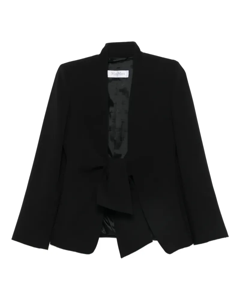 Max Mara long-sleeves jacket - Schwarz Schwarz