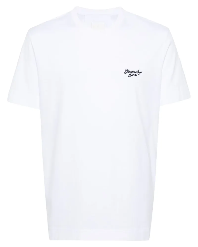 Givenchy T-Shirt mit Logo-Print - Weiß Weiß