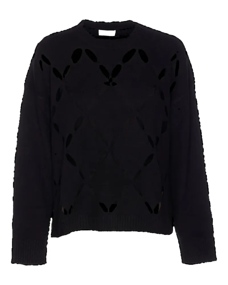 Liu Jo Pullover mit Cut-Out - Schwarz Schwarz