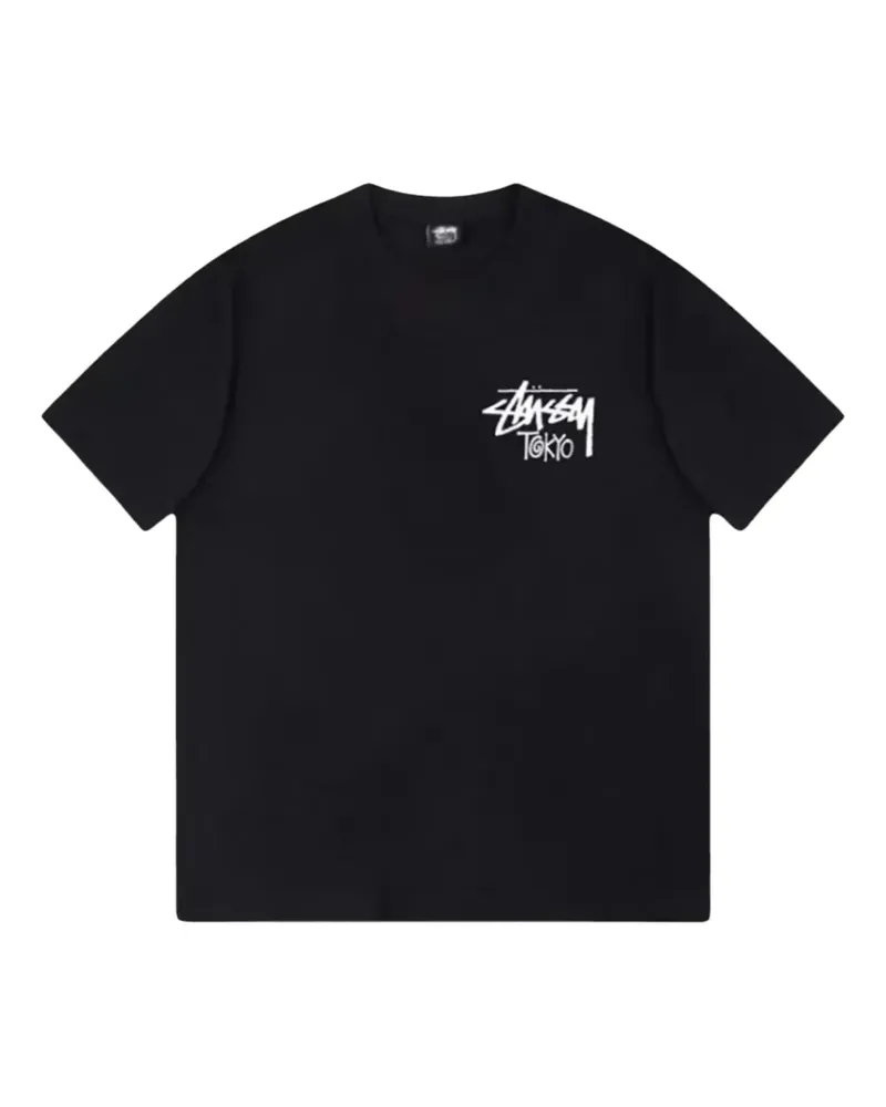 Stüssy Stadium Tokyo Stock "Black" T-Shirt - Schwarz Schwarz