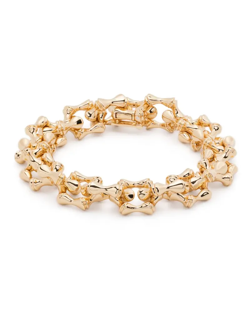 Eddie Borgo Bambu link bracelet - Gold Gold