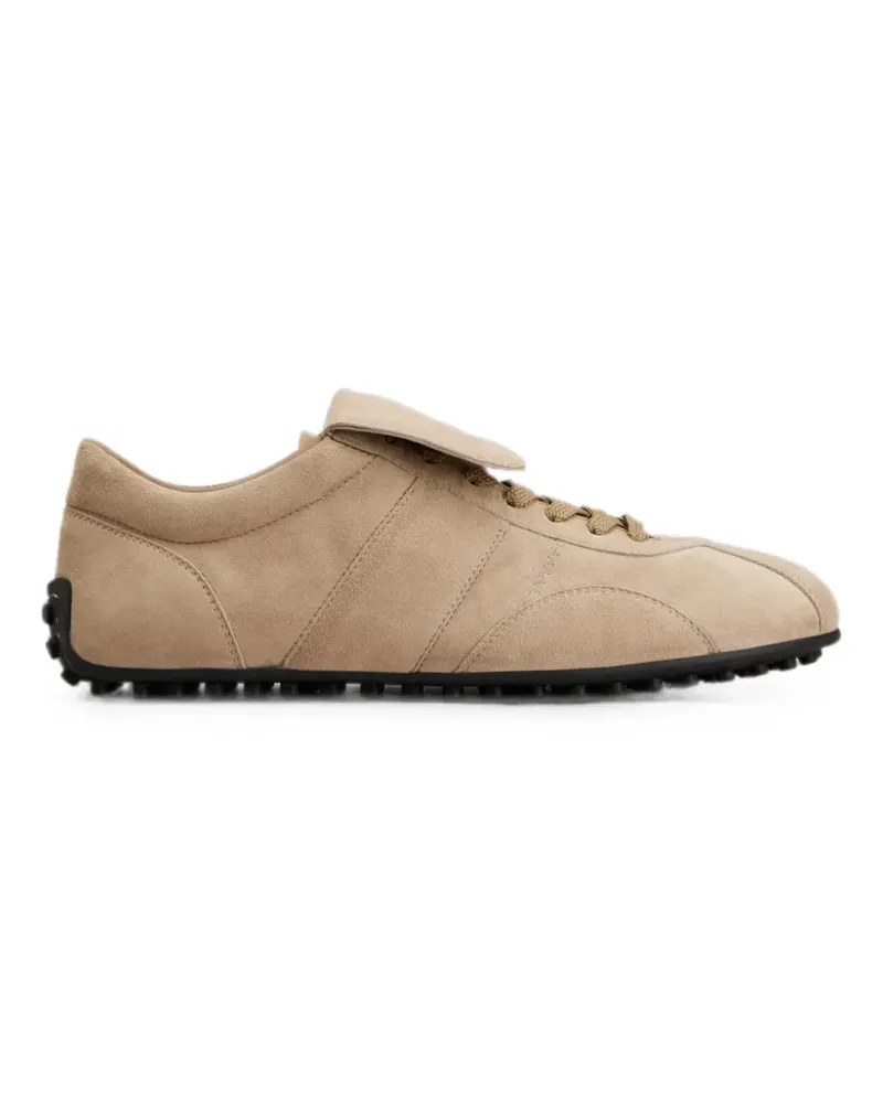 TOD'S T-Marathon Sneakers aus Pashmy-Wildleder - Nude Nude