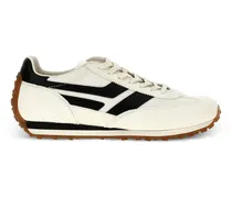 Sneakers aus Wildleder - Nude