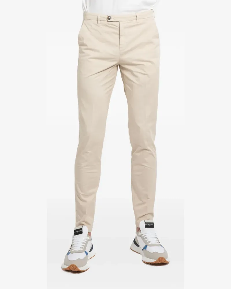 CRUNA Hose mit Knöpfen - Nude Nude