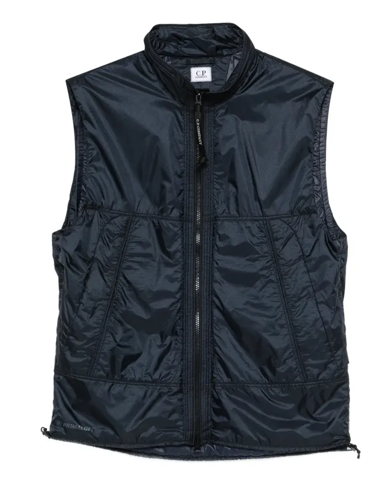 C.P. Company zip-up sleeveless gilet - Blau Blau