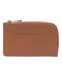 Longchamp Le Foulonné Kartenetui Braun