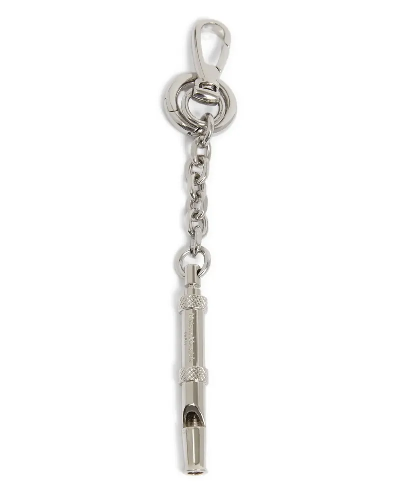 Maison Margiela Dog Whistle Schlüsselanhänger - Silber Silber