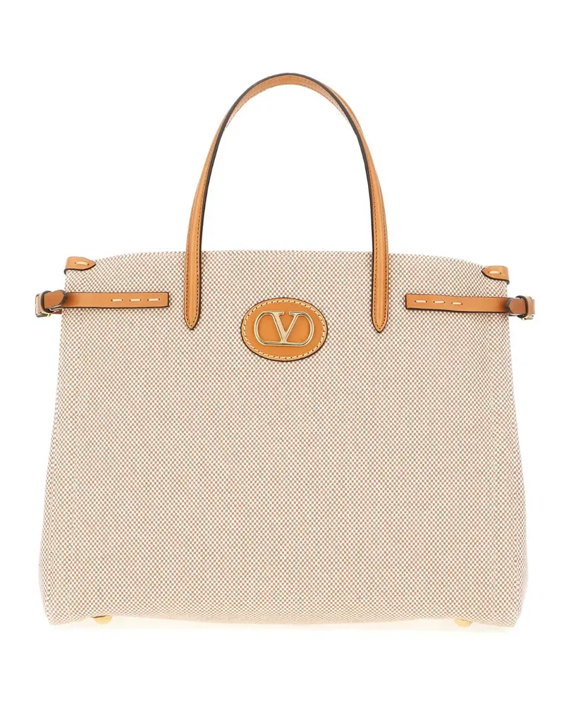 Valentino Garavani Mittelgroße Antibes Tote Bag - Nude Nude