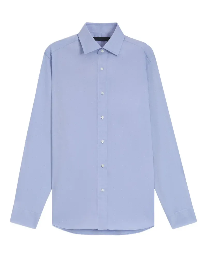 HUGO BOSS Langärmeliges Hemd - Blau Blau