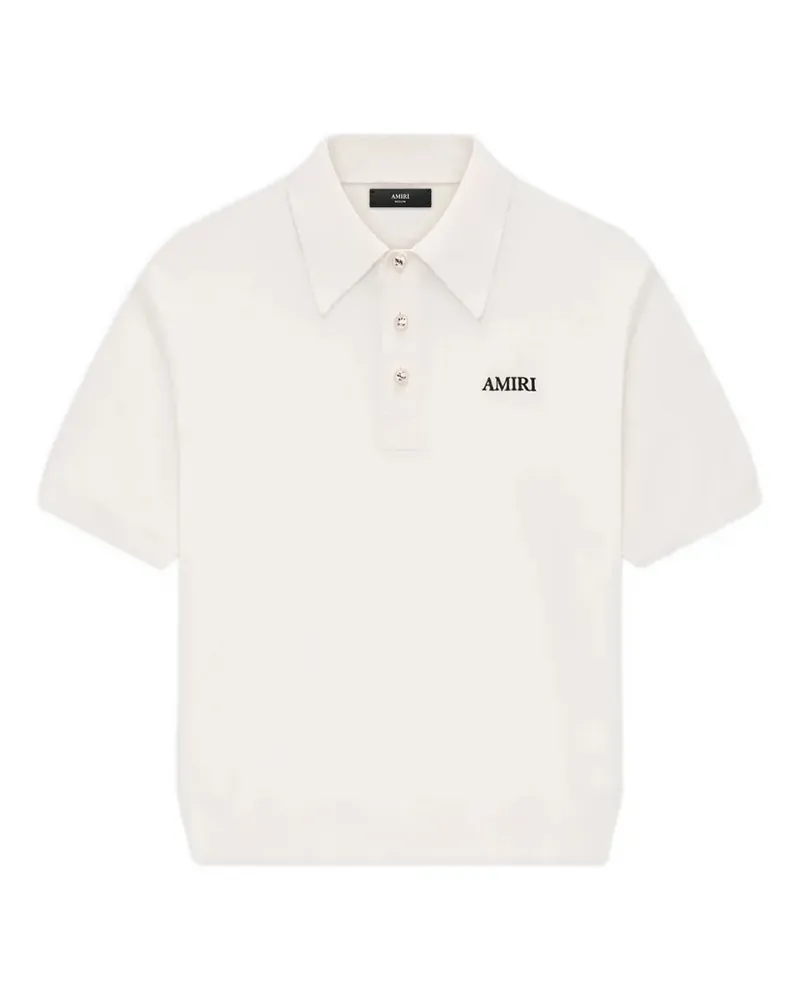Amiri Spirit short-sleeve polo shirt - Weiß Weiß