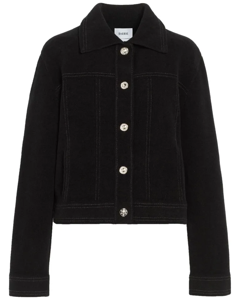 Barrie Jacke mit Knopfleiste - Schwarz Schwarz