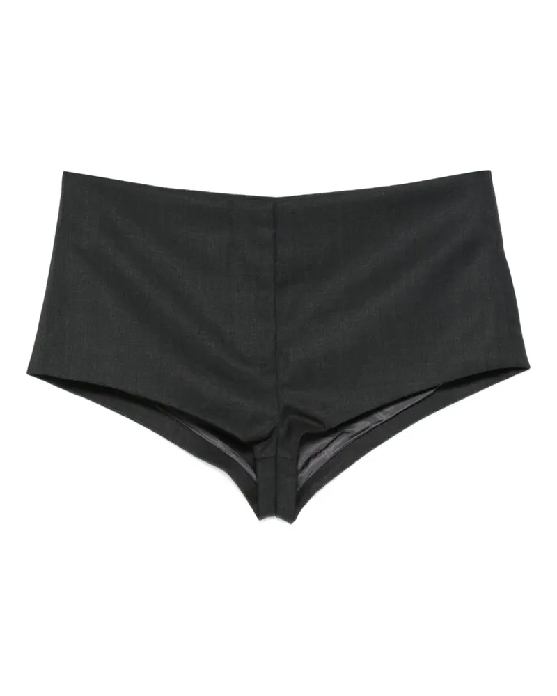 Entire Studios Tief sitzende Shorts - Grau Grau