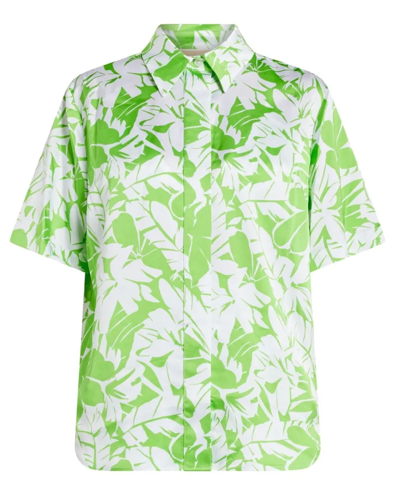 Michael Kors Hemd mit Blumen-Print - Grün Grün