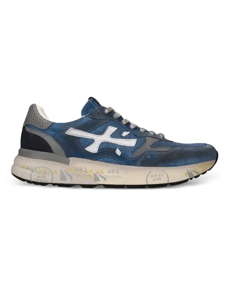 Premiata Mick panelled sneakers - Blau Blau